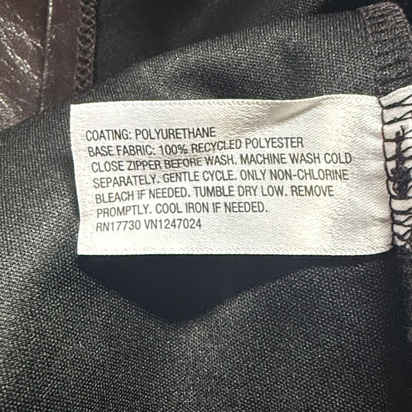 NWT A New Day Women's 20 Brown Faux Leather Midi Skirt - Picture 10 of 10